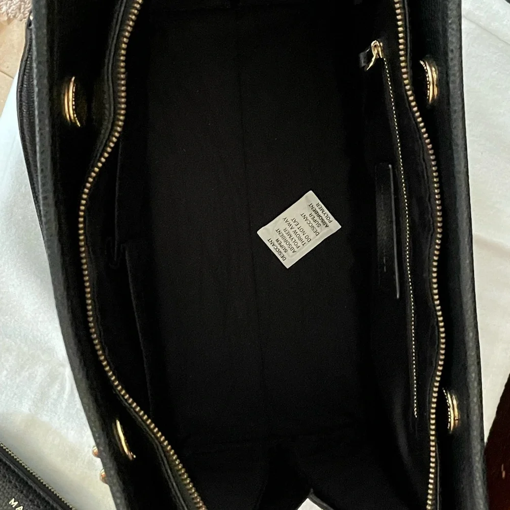 Stunning large chain tote & wallet set - Picture 11 of 14